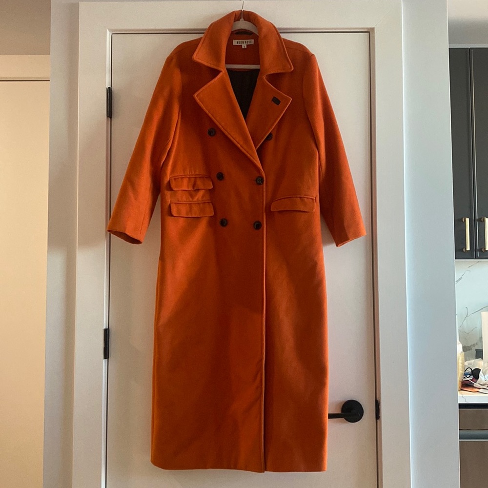 Double Breasted Long Coat